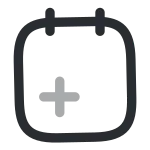 Note Add SVG Icon